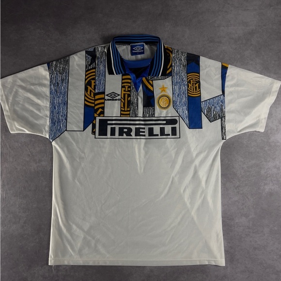 Umbro Other - Inter Milan 97/98 away #10 Ronaldo Jersey XL Size